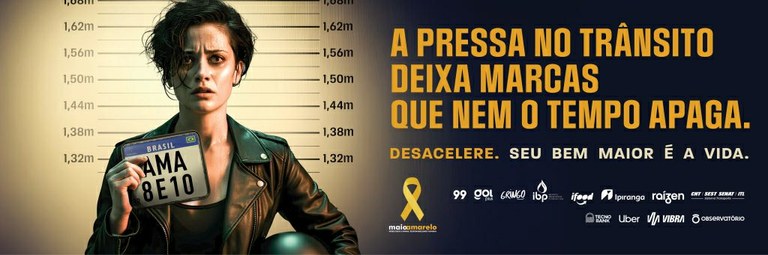 Desacelere. O seu bem maior é a vida.