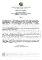 Edital informando prazo para regularização de títulos.
