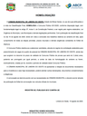HOMOLOGAÇÃO DO CONCURSO PÚBLICO 01/2025.