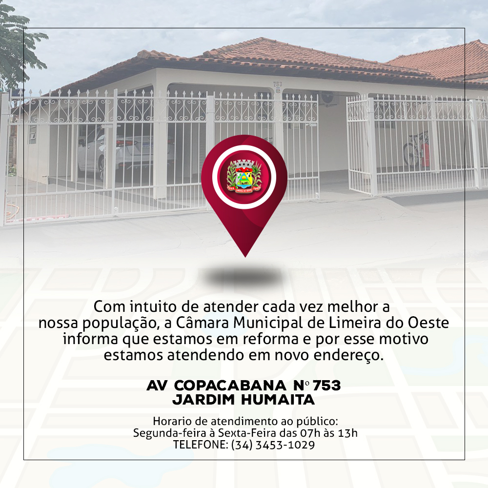 Mudança de Endereço