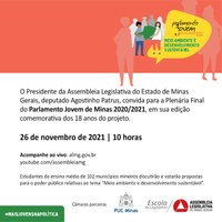 Parlamento Jovem Minas 2020/2021